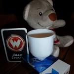 Pauli relaxt am Abend