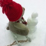 Pauli baut Schneemann