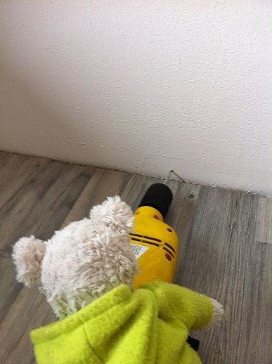 Pauli und Nic machen Bodenleisten (2)