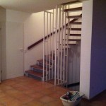 Paulis BüroTreppenhaus vorher