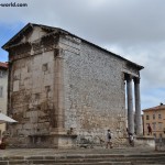 Pula - Augustustempel (2)