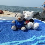 Pauli und Nic am Strand