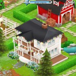 Hay Day geschmücktes Haupthaus