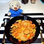 Paulis Hähnchen-Nudel-Pfanne