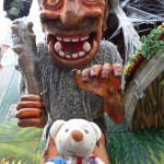 Pauli auf dem Volksfest - Geisterbahn
