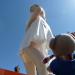 Pauli auf dem Volksfest - Marilyn Monroe